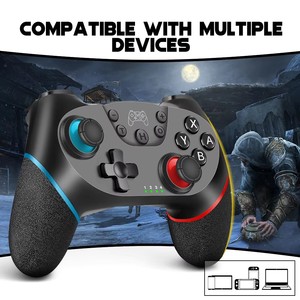 Gran oferta de Gamepad inalámbrico Compatible con Switch/Switch Lite/Switch OLED Características del motor de vibración remota para el controlador del interruptor - Product Image 2