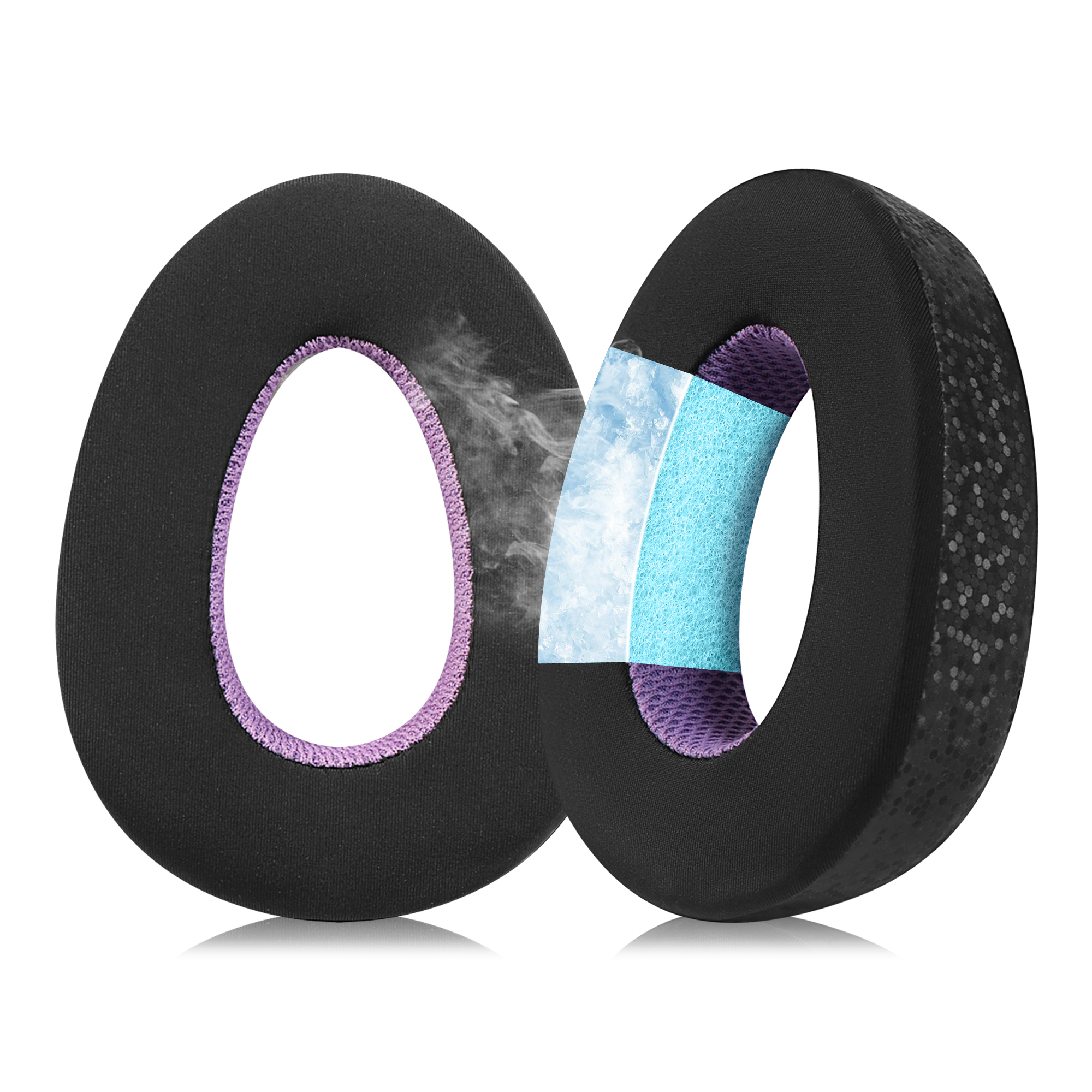 Negro/morado