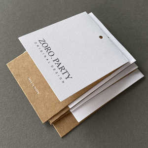 <strong>Custom</strong> Printed Logo Hangtags Garment Clothes <strong>Tags</strong> Luxury Swing <strong>Tags</strong> Set <strong>String</strong> Pin Paper Clothing Hang <strong>Tags</strong> - Product Image 6