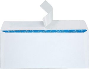 Tốt Nhất Bán Sang Trọng Biểu Tượng Tùy Chỉnh In Tự Dính Gửi Thư Giấy Trắng Phong Bì Với Cửa Sổ Cho Doanh Nghiệp - Product Image 4