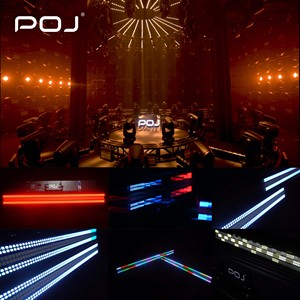 M255 POJ หลอด LED พิกเซลแสง RGB คลับ DMX DJ LED บาร์ล้างแสง DMX512กลางแสงสีขาวหรี่แสงได้เวทีแสงได้ - Product Image 5