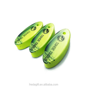 定制 pu 泡沫可折叠钥匙链椭圆形泡沫 pu 钥匙扣 - Product Image 3