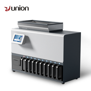 UN-191S High-Speed 9+1 Pocket <strong>Coin</strong> Counters 32-Channel Mixed Denomination <strong>Coin</strong> Sortingr <strong>Machine</strong> with Built-in Printing - Product Image 1