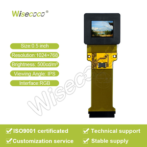 Wisecoco piccolo Display 0.5 pollici Micro Oled 1024*768 risoluzione RGB Spi 61pin interfaccia Si-Oled modulo Lcd - Product Image 2