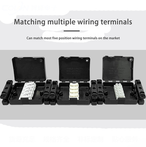 Manufacturers Supply 5 in 5 Out Junction <strong>Box</strong> 5 Pin Terminal Junction <strong>Box</strong> JS528 Plastic Junction <strong>Box</strong> - Product Image 6