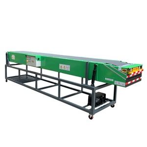 <strong>Container</strong> Offloading Conveyor Material Handling Belt Mobile Manufacturers <strong>Loading</strong> and Unloading for Telescopic Belt Conveyor - Product Image 1