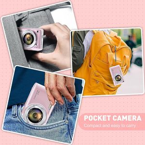 CMOSセンサーポイントアンドシュートデジタルカメラ2.8インチスクリーン48MPHDビデオカムコーダー - Product Image 6