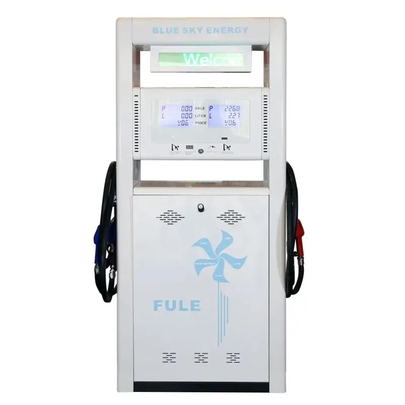 Dispensador diésel eléctrico de gasolina, dispensador de combustible para estación de gas