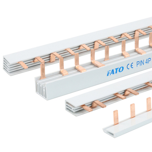 FATO Pin-Type U-Type I-Type U-Type MCB ทองแดง busbar 1P 2P 3P 4P ฉนวนป้องกันไฟบาร์สายไฟใช้ในครัวเรือนและโรงงาน - Product Image 1