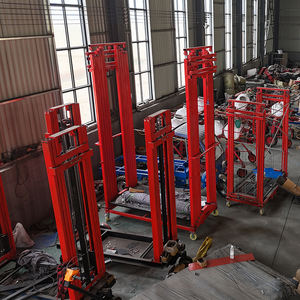 ลิฟต์นั่งร้านไฟฟ้าอเนกประสงค์แบบพับได้ 6 เมตร สำหรับงานก่อสร้าง พร้อมรีโมทคอนโทรล - Product Image 5