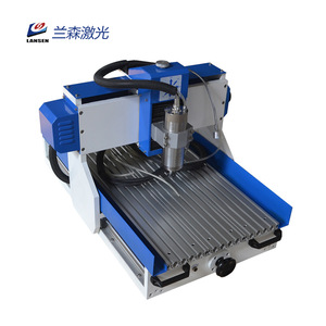 Mini enrutador CNC de escritorio 6040, grabador de madera de 3 ejes 3D con motor paso a paso, sistema de Control Mach3 para tallado y grabado de madera - Product Image 1