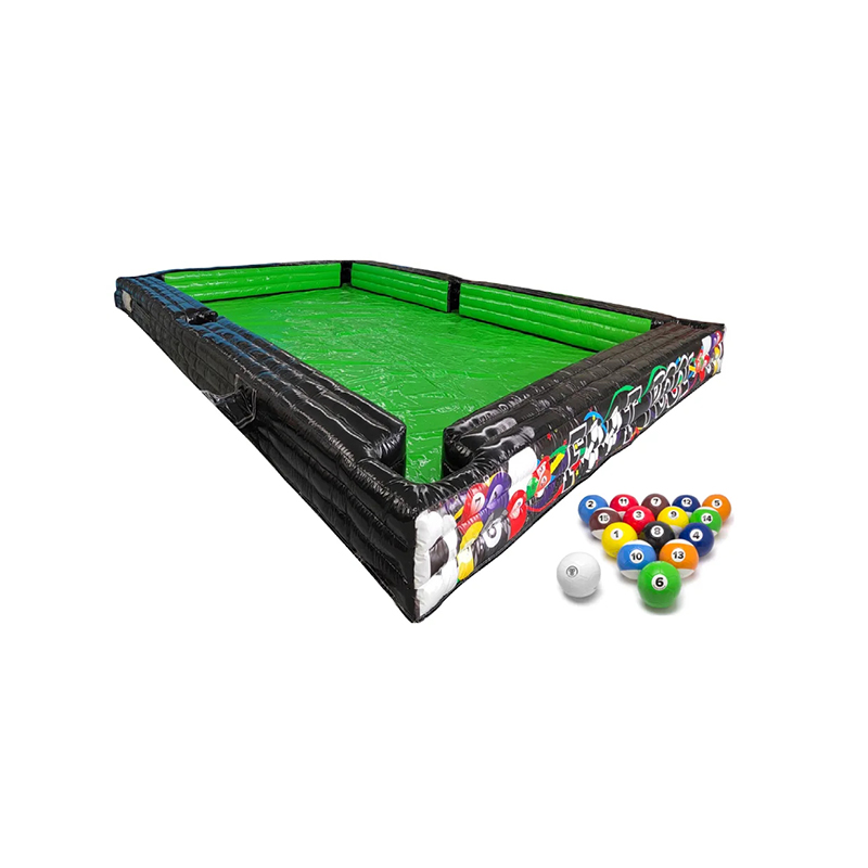 Juego de billar inflable con 16 bolas