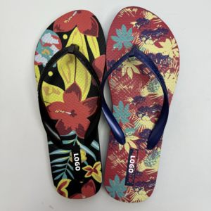 Bosirui Tùy Chỉnh Mùa Hè Ngoài Trời Cao Su Bãi Biển Cho Logo In Giản Dị Unisex Phẳng Dép <span class=keywords><strong>Flip</strong></span> <span class=keywords><strong>Flops</strong></span> Mềm Mại Thoải Mái Chống Trượt - Product Image 2