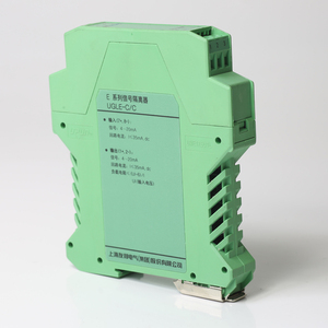 4-20mA信号隔离器20-30vdc安装在轨道一输入二输出UGLE-C/C
