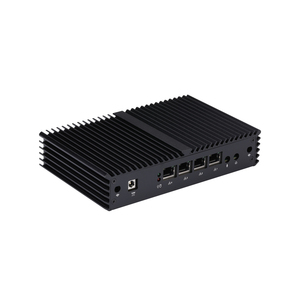 Qotom Mini ordenador I5 4200u Firewall integrado sin ventilador Mini PC X86 Win10 sistema I5 CPU 4 Lan 4 USB - Product Image 3