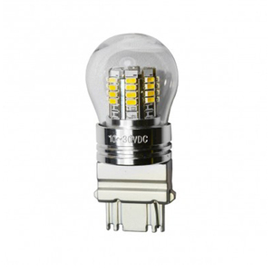 Otomotiv Led ampul yönü gösterge lambası BA15S BA15D tabanı 2.3W motosiklet sinyal ışığı 12V Led aydınlatma cam kapak - Product Image 2