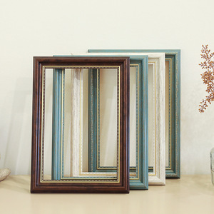 批发北欧木质海报框架，用于艺术品展示外框，带定制油画标志 - Product Image 1