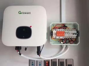 Inversor solar Growatt On Grid 8KW Monofásico AC 220V 230V Salida MIN 8000TL-X con entrada máxima de 600V DC