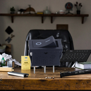 Mini AC chuyển đổi 2 pin 3A 250V 6A 125VAC 10x15 mét Đỏ ON-OFF KCD1-11 Rocker chuyển 10*15 mét kcd11 - Product Image 4