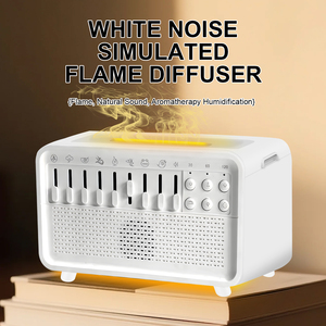 Ricaricabile rumore bianco sonno macchina fredda nebbia umidificatore con la natura suoni e lenitivo rumore bianco per uso domestico