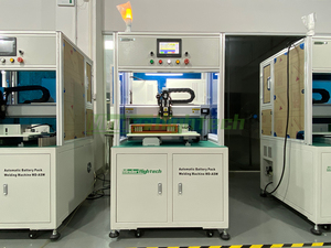Automatische Batterie Einseitiger Punkts chweiß gerät 5000A 8000A mit Drehkopf mit Host-Computer programm für Power Battery Pack - Product Image 5