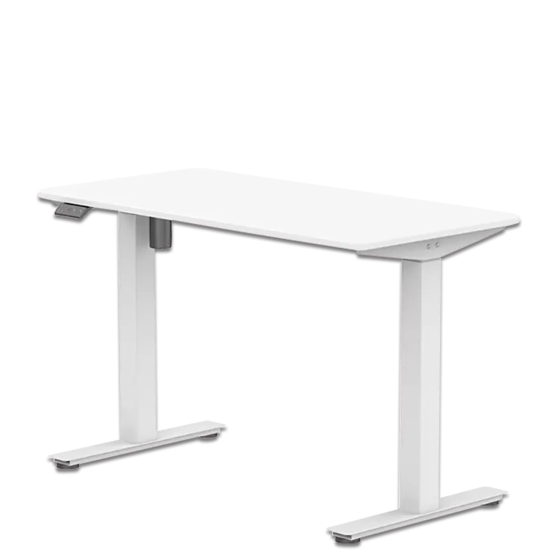 Escritorio de altura ajustable, nuevo estilo, mesa de ordenador, marco de metal, soporte eléctrico moderno para sentarse, escritorio, muebles de oficina en casa