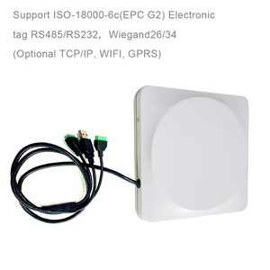 Passiver elektronischer UHF-Tag-RFID-Lesegerät mit großer Reichweite für das Parks ystem 6m IP67 8dbi-Außenantenne - Product Image 2