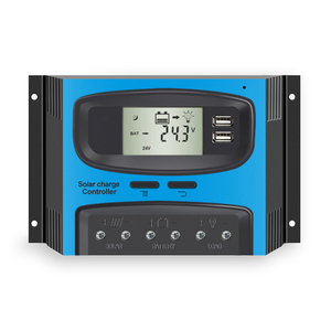 BYGD Großhandel Custom 40A 12V/24V PWM LCD-Display Solarpanels ystem Solar laderegler Energie ladegerät Controller - Product Image 1