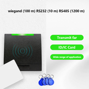 Lector de proximidad IC Wiegand NFC para exteriores, Mhz 13,56, compatible con Mifare1K RS232/485 UART Rfid, lector de Control de acceso inteligente sin contacto - Product Image 3