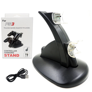 适用于PS3超薄控制台电缆双充电器，适用于索尼PlayStation 3控制器的PS3充电坞站 - Product Image 6