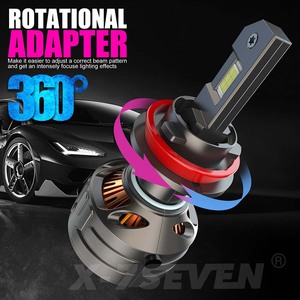 <strong>X</strong>-7SEVEN High Power 160W 36000 Lumens Auto Lighting System <strong>LED</strong> Light Bulb H7 H4 9005 Car Light for Universal Vehicle - Product Image 4