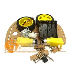 2WD Smart Robot Car Chassis Kit mit Geschwindigkeit geber für Arduinos 51 M26 DIY Education Robot Smart Car Kit