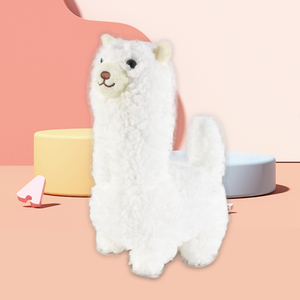 HW oyuncaklar çocuk 3 yaşında hediye eğlenceli Pet peluş bebek elektrikli sallayarak kuyruk hayvan alpaka ses ile pil işletilen hayvan - Product Image 2