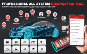 KINGBOLEN Ediag Plus OBD2 Scanner Bluetooth OE-<strong>Level</strong> All System Car Diagnostic Tool for IOS &amp; Android Including ECU <strong>Coding</strong> - Product Image 2