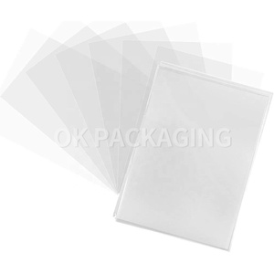 中国工厂塑料袋定制印刷贸易透明塑料名片套 - Product Image 2