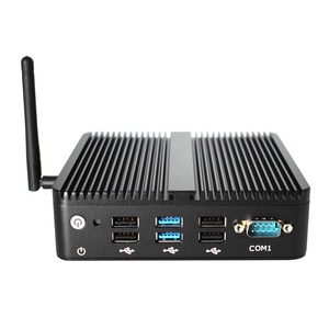 Lüfter loser VPN-Router Mini-PC J4125 4 * NIC Pfsense 1 * RS232 mit SIM-Kartens teck platz unterstützt 3G/4G-Modul AES-NI <span class=keywords><strong>Firewall</strong></span>-Mikro gerät