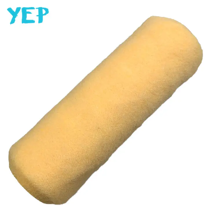Yep Shanghai Hot Sale Cage Type Yellow Woven Polyester Paint Roller Cover