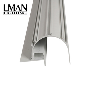 100X68Mm อลูมิเนียมโปรไฟล์ทางอ้อมนำแสงเชิงเส้นไม่มีจุดด่างดำสำหรับโปรไฟล์แถบ LED - Product Image 3