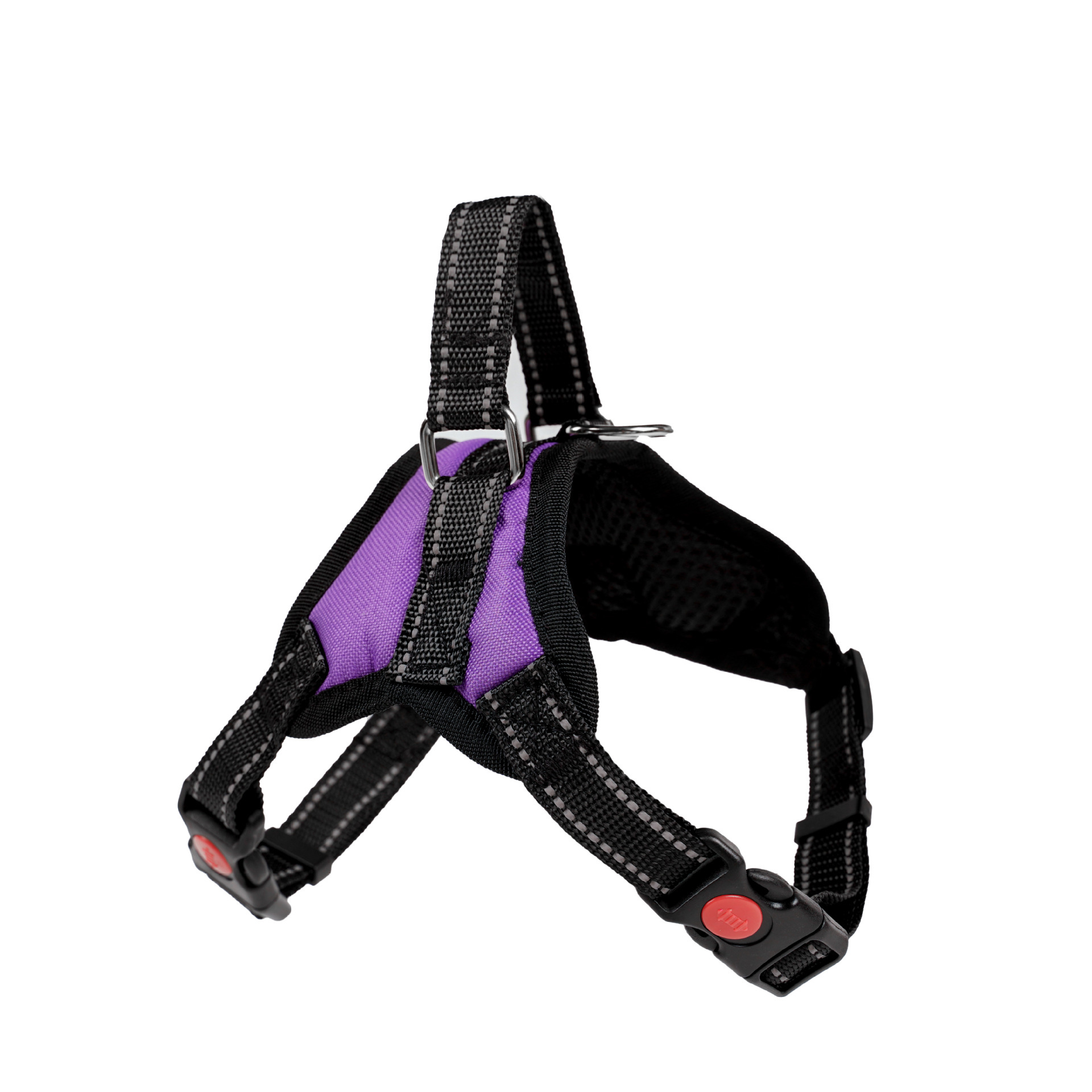 Purple large dog harness