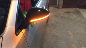 สำหรับกอล์ฟ MK7 7 GTI R GTD ไฟกระพริบไดนามิก LED ไฟเลี้ยวกระจกสำหรับ Passat ทุกประเภท * B5 B6 B7 Magotan Sagitar Tiguan * - Product Image 4