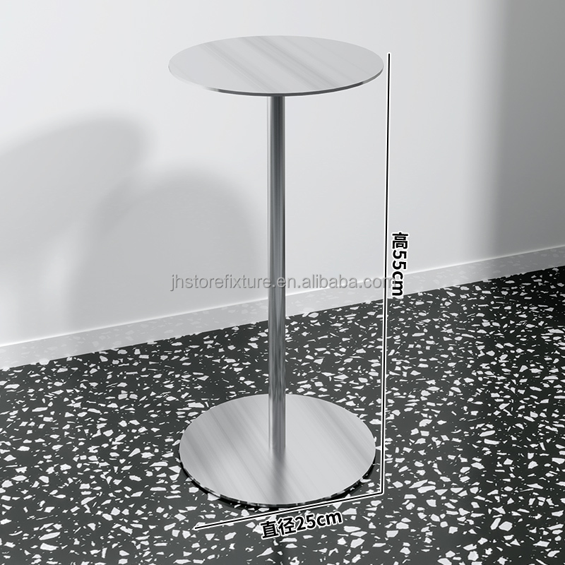 Argent mat D25 * H55CM