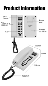 433MHz Wireless Audio <strong>Intercom</strong> with Display Screen Handheld Plastic <strong>Intercoms</strong> for Home Use One to More Audio Connections - Product Image 3