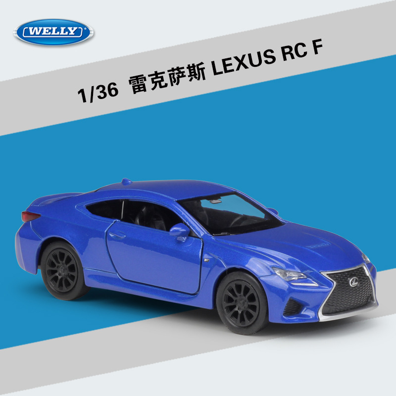 43745 Lexus RC F blue