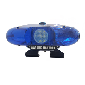 Klasik 2-Pattern Siren ve hoparlör ile LED ışık barı yeni kırmızı ambulans ışık yanıp sönen flaş - Product Image 3