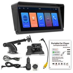 Precio de fábrica Car Dvd Palyer Pantalla Ips de 10 pulgadas Pantalla Carplay inteligente para teléfono Conexión de espejo inalámbrico Reproductor Mp5 para coche - Product Image 6