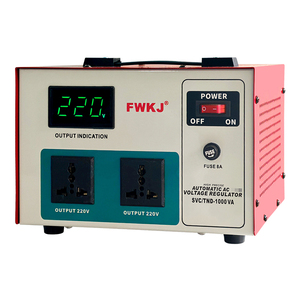 AVR Single Phase FWKJ <strong>SVC</strong>/TND <strong>1000VA</strong> With Digital Display AVR 220V <strong>SVC</strong> Intelligence Automatic AC Voltage Stabilizer Regulator - Product Image 1