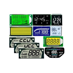 Werkseitig angepasstes TN STN FSTN HTN Blau Rot Grau 7-Segment-LCD-Display-Dashboard mit hoch montierten digitalen LED-Hintergrund beleuchtungs modulen - Product Image 1