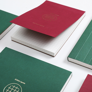 轻松书写绘图文具Cahier Cherry翻转银行记事本单行书写纸学生笔记本定制 - Product Image 2