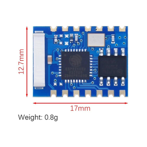 ESP8266 ESP03 ESP-03 SPI WIFI kablosuz alıcı alıcı modülü uzaktan kumanda modülü entegre RISC işlemci I2S arayüzü