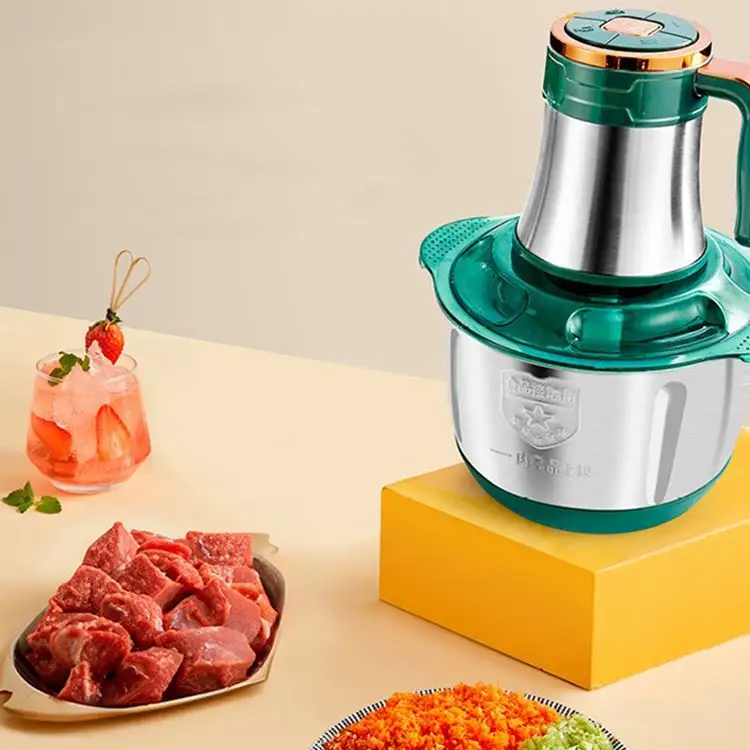 meat grinder, shredder sale hot homemaker multifunctional chopper kitchen household copper powerful motor with slicer/